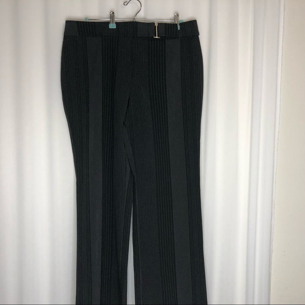 New York & Company Straight Leg Pinstripe Pant